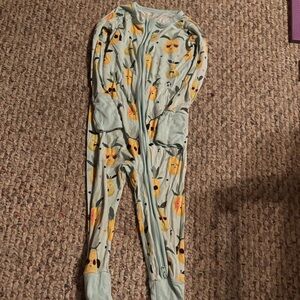 Little Sleepies Blue and Yellow Kids Pajamas